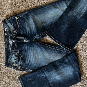 Miss Me studded signature boot cut jeans size 26